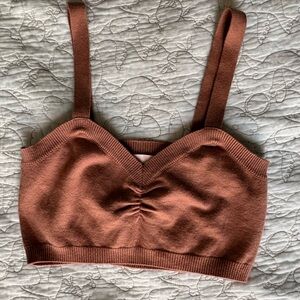 Bandeau Tank Top by Charmed Hearts—Orange